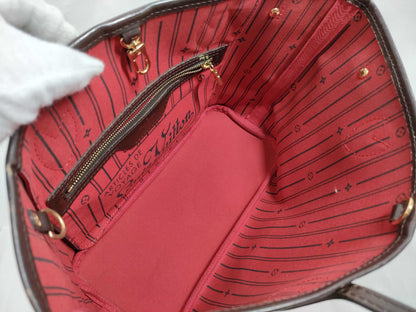 LOUIS VUITTON N51109 Damier Neverfull PM Handbag