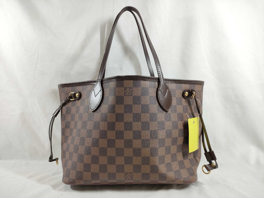LOUIS VUITTON N51109 Damier Neverfull PM Handbag