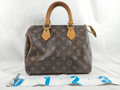 LOUIS VUITTON M41113 Monogram Speedy 25 Boston Bag