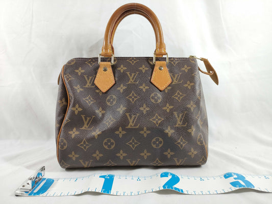 LOUIS VUITTON M41113 Monogram Speedy 25 Boston Bag