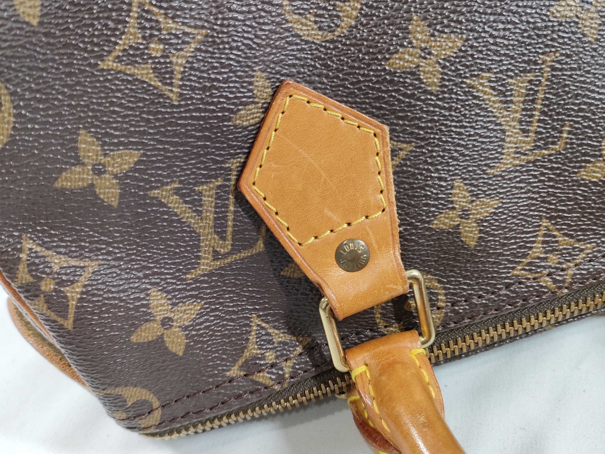 LOUIS VUITTON M41113 Monogram Speedy 25 Boston Bag
