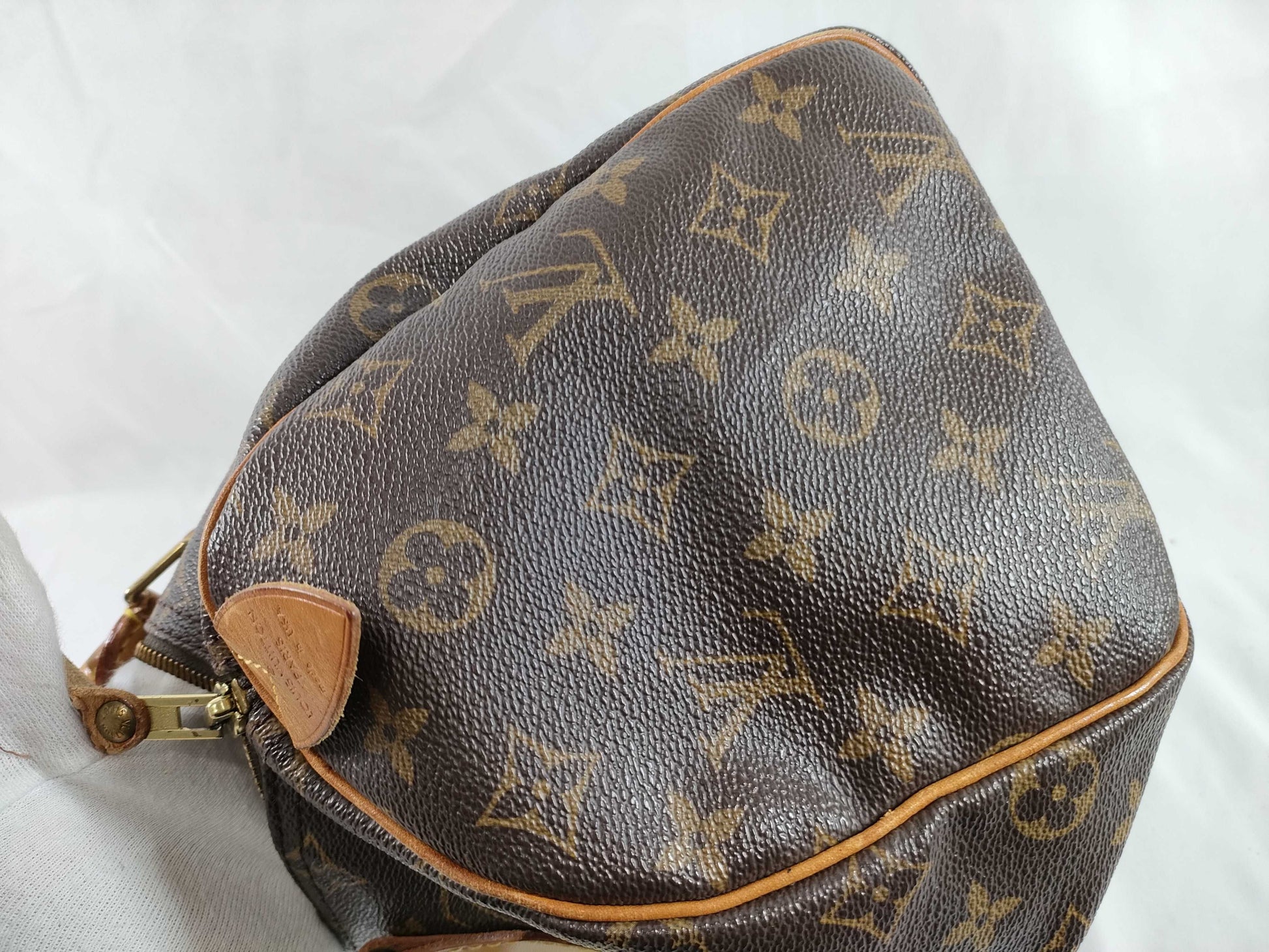 LOUIS VUITTON M41113 Monogram Speedy 25 Boston Bag