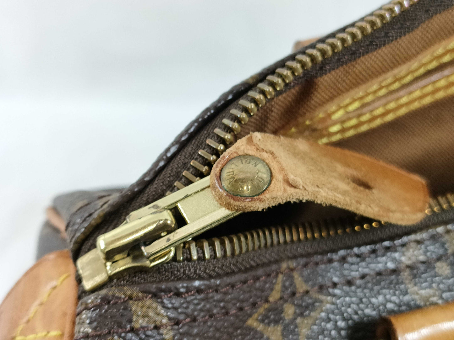 LOUIS VUITTON M41113 Monogram Speedy 25 Boston Bag