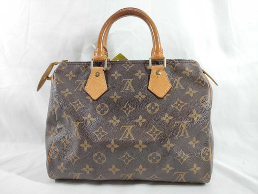 LOUIS VUITTON M41113 Monogram Speedy 25 Boston Bag