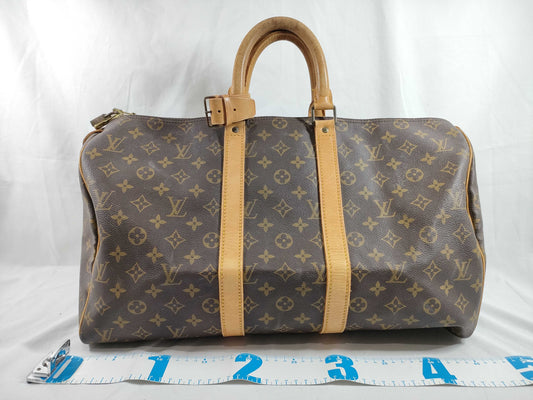 LOUIS VUITTON M41428 Monogram Keepall 45 Boston Bag