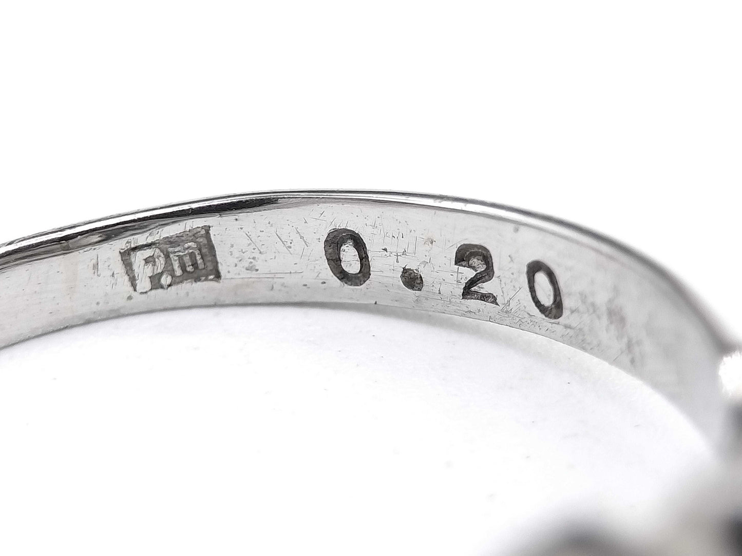 D0.20ct Pm 3.2g Ring 