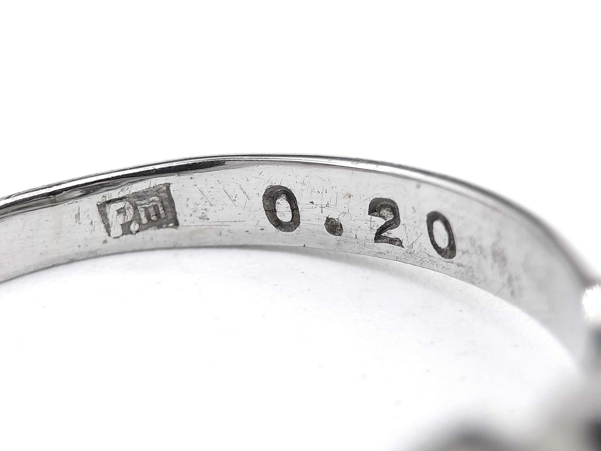 D0.20ct Pm 3.2g Ring 