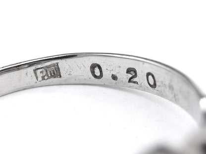 D0.20ct Pm 3.2g Ring 