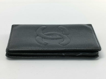 CHANEL Caviar Skin Card Case, Card Case, Pass Case, Business Card Case
