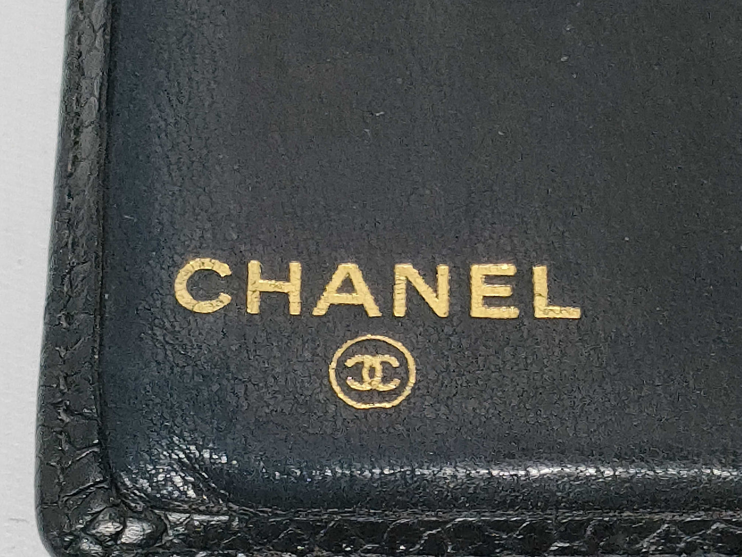 CHANEL Caviar Skin Card Case, Card Case, Pass Case, Business Card Case