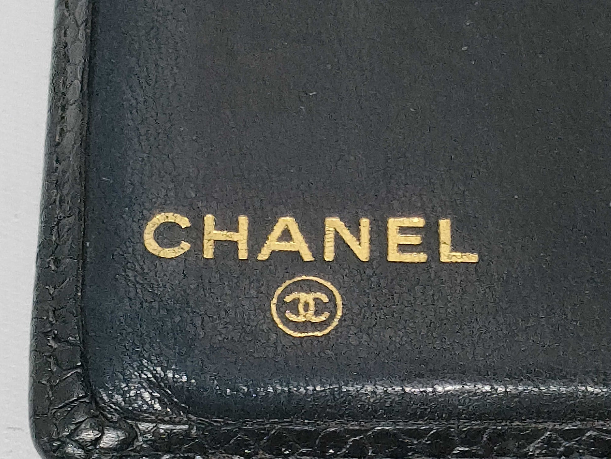 CHANEL Caviar Skin Card Case, Card Case, Pass Case, Business Card Case