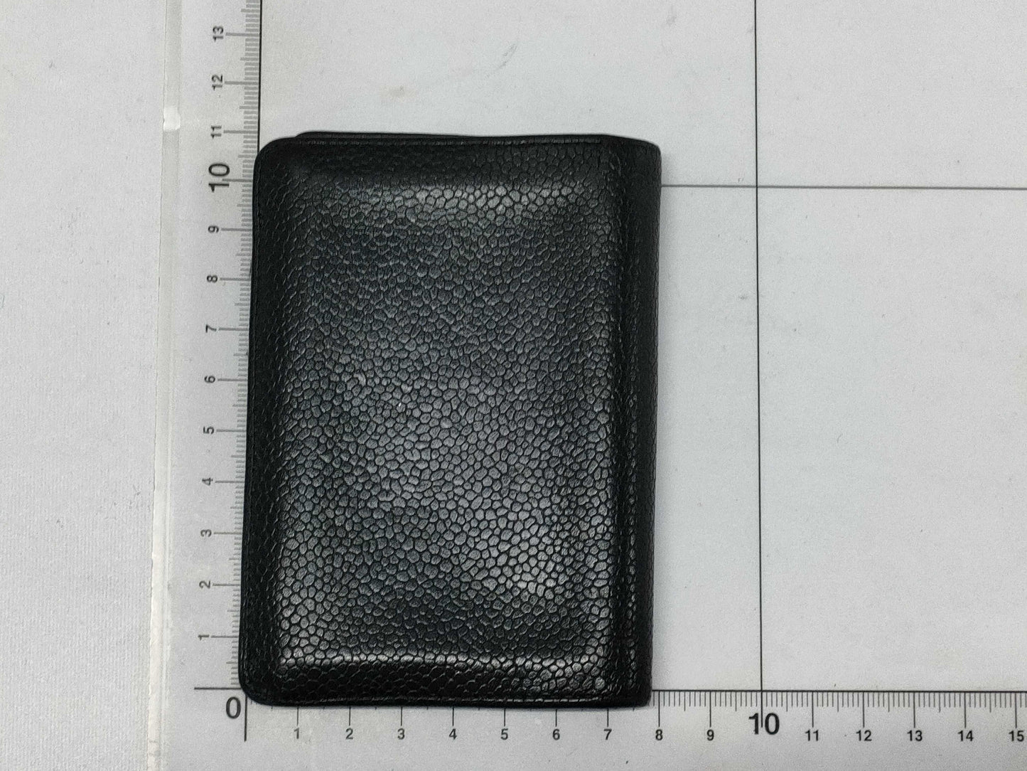 CHANEL Caviar Skin Card Case, Card Case, Pass Case, Business Card Case