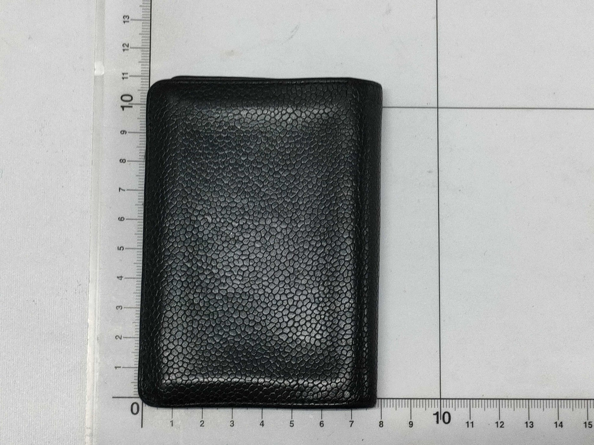 CHANEL Caviar Skin Card Case, Card Case, Pass Case, Business Card Case