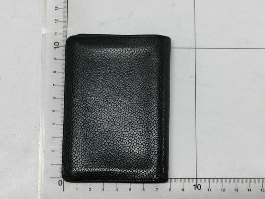 CHANEL Caviar Skin Card Case, Card Case, Pass Case, Business Card Case