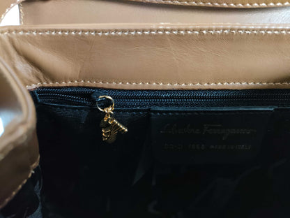 Salvatore Ferragamo 2-Way Bag DQ21-1 Handbag