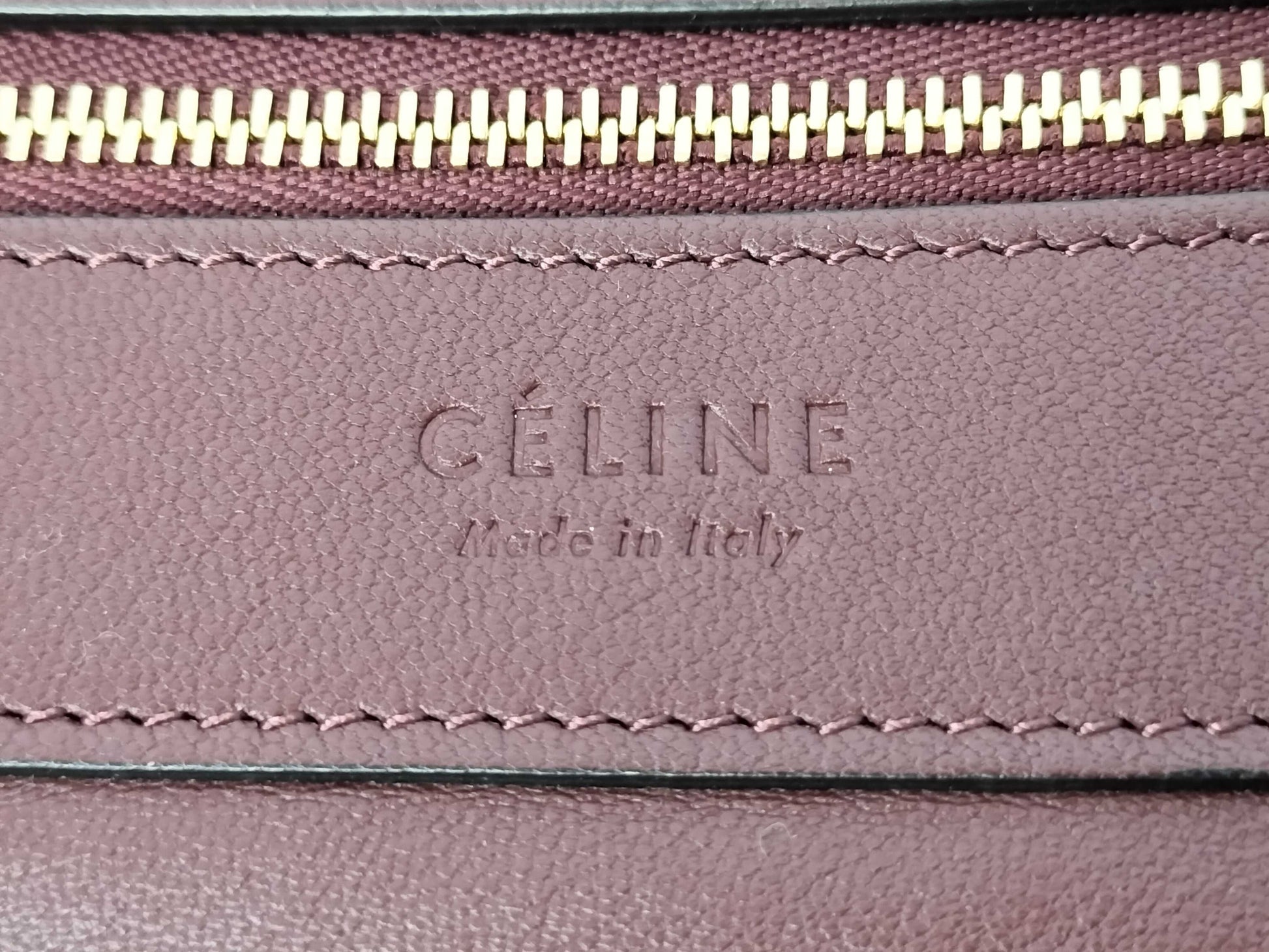 CELINE Lambskin Tote Bag Tote Bag