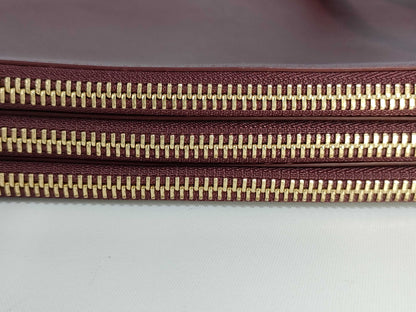 CELINE Lambskin Shoulder Bag