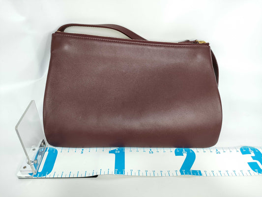 CELINE Lambskin Shoulder Bag