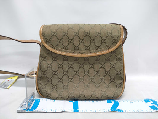 GUCCI GG Canvas 001.2855.1625.0 / Moderate deterioration / Shoulder bag