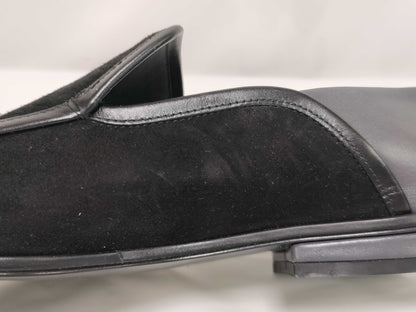 Salvatore Ferragamo Gancini suede loafers
