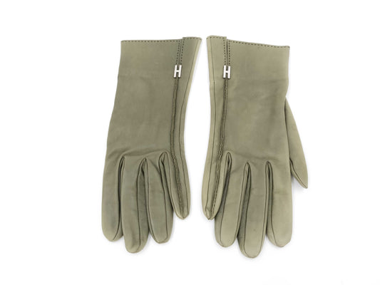 HERMES Leather Gloves Other Accessories