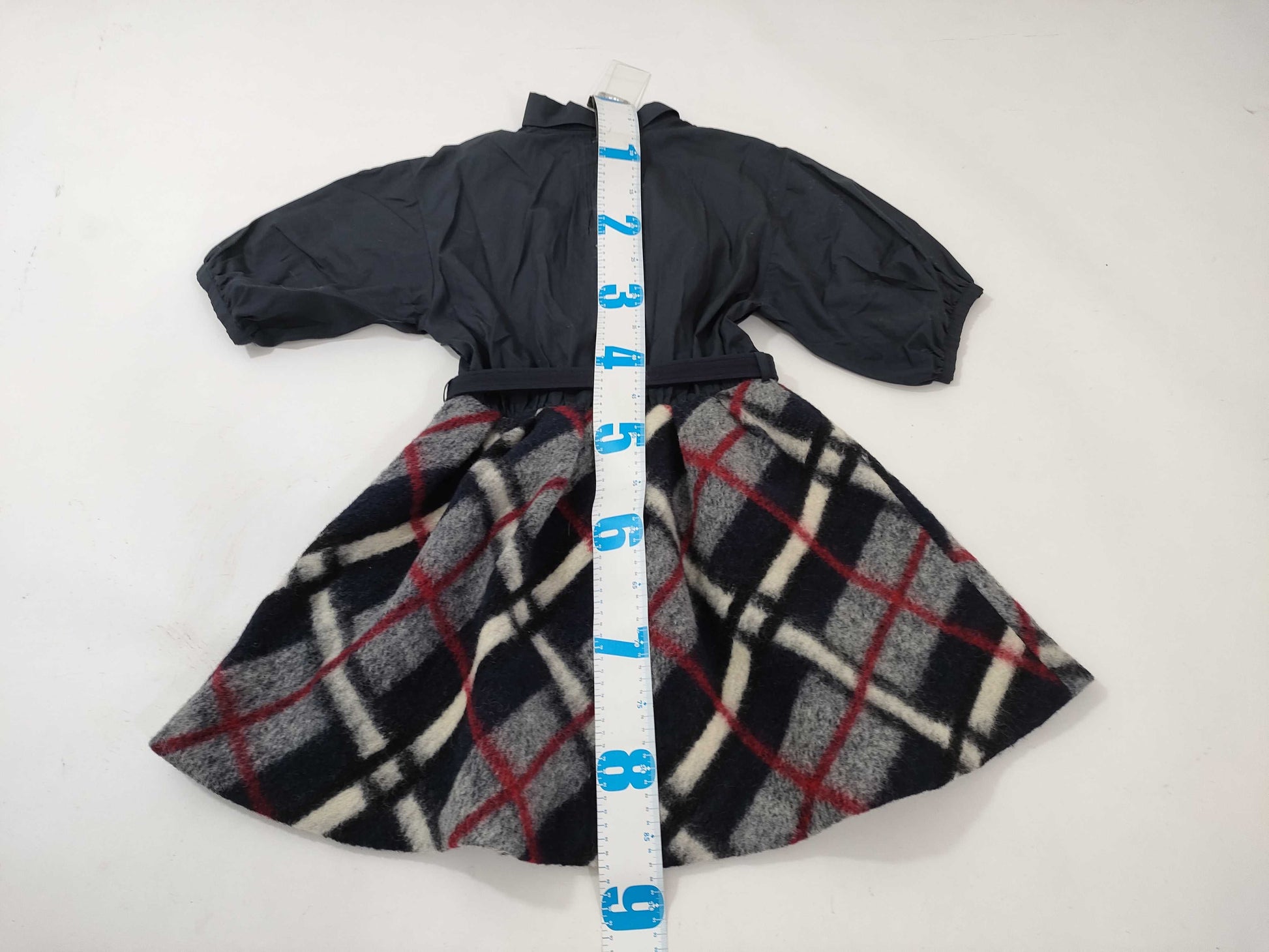BURBERRY Blue Label Navy x Check Dress