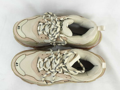 BALENCIAGA Triple S Sneakers, Beige