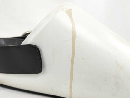 CELINE Two-tone Phoebe belt sandals