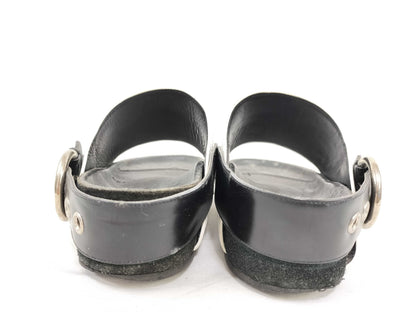 CELINE Two-tone Phoebe belt sandals