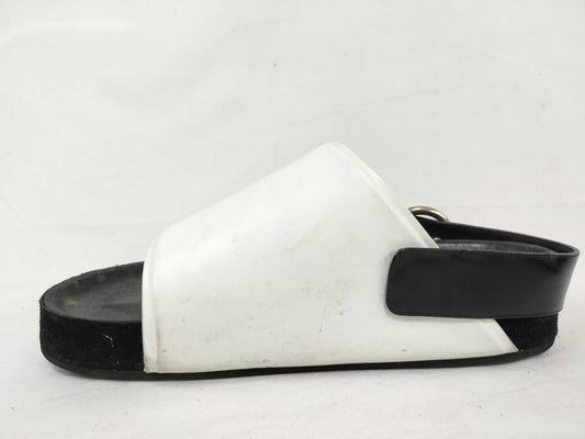 CELINE Two-tone Phoebe belt sandals