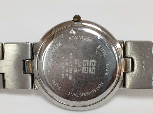 GIVENCHY Quartz 3ATM Men's Watch, Buckle Broken, Not Working