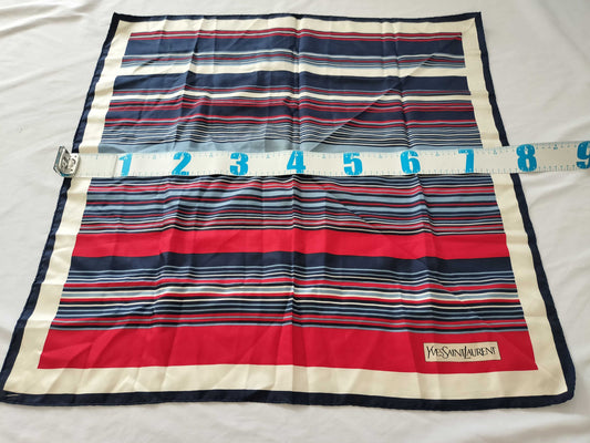 Yves Saint Laurent, Ralph Lauren, and other scarves, 4 scarves