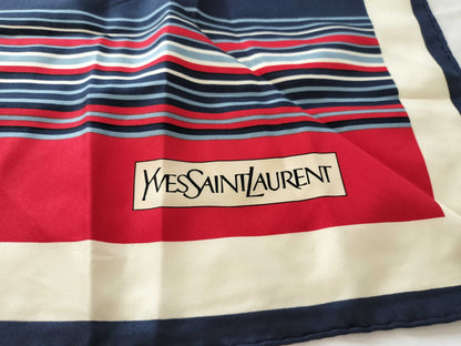 Yves Saint Laurent, Ralph Lauren, and other scarves, 4 scarves