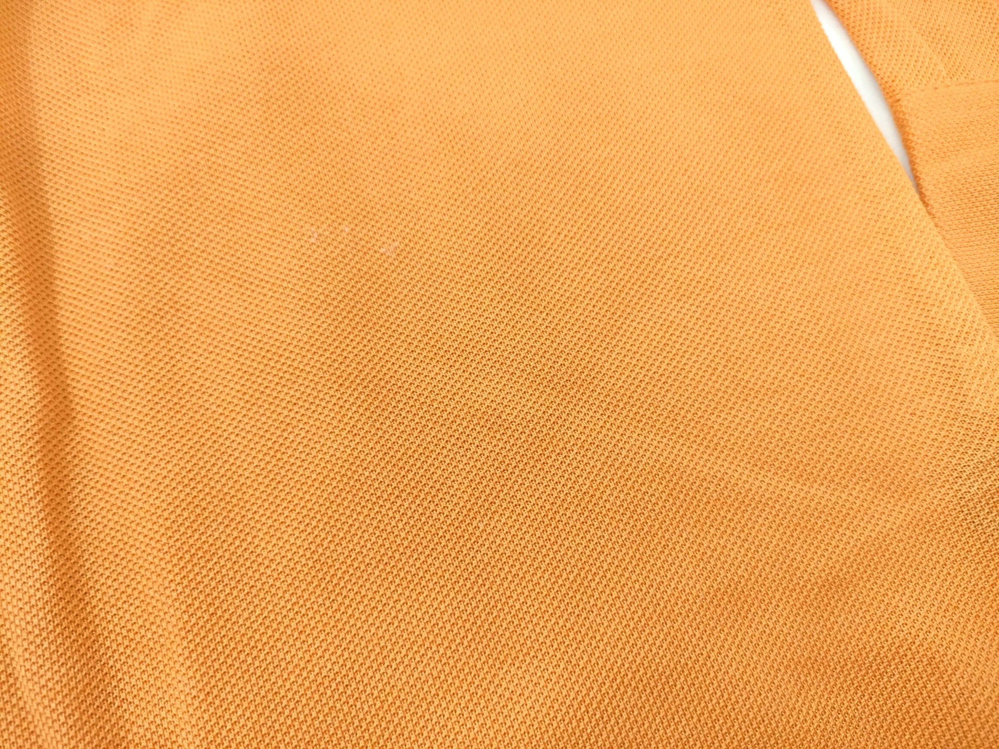 HERMES polo shirt orange tops