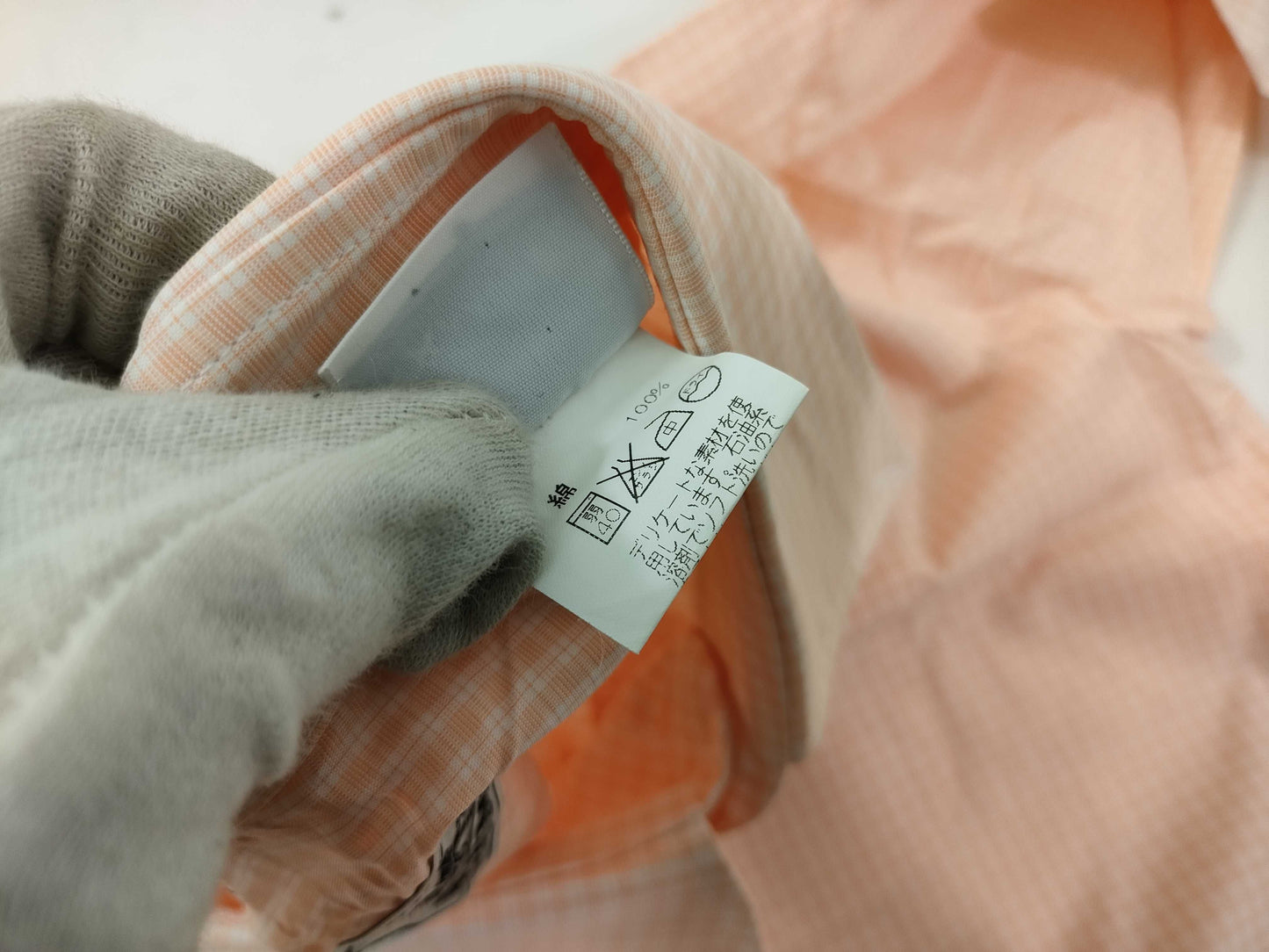 HERMES Serie Button Dress Shirt Button-Down Shirt