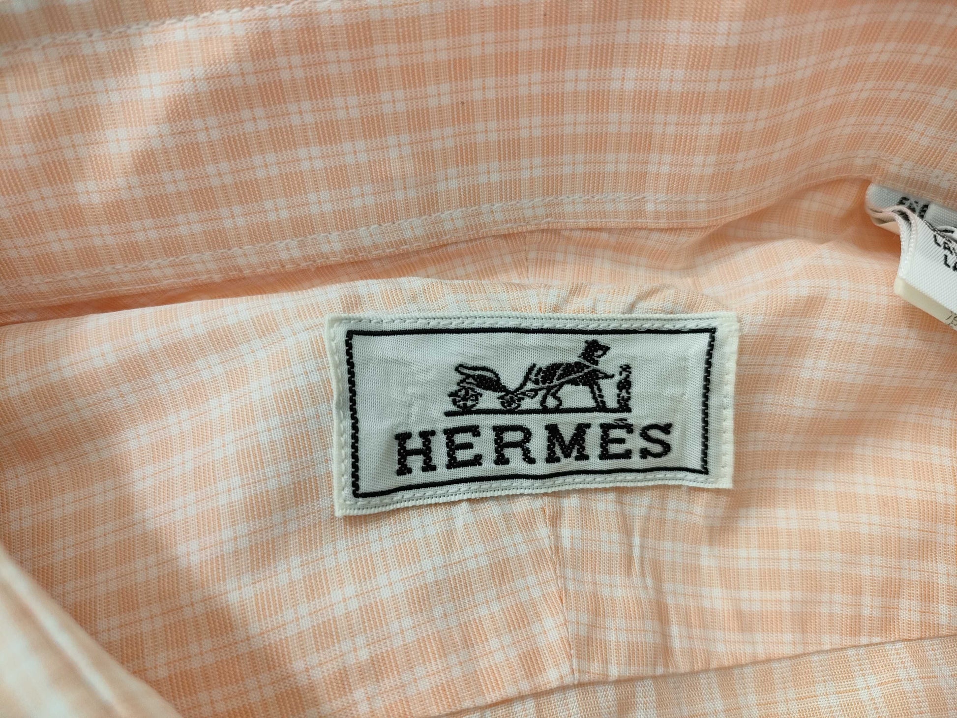 HERMES Serie Button Dress Shirt Button-Down Shirt