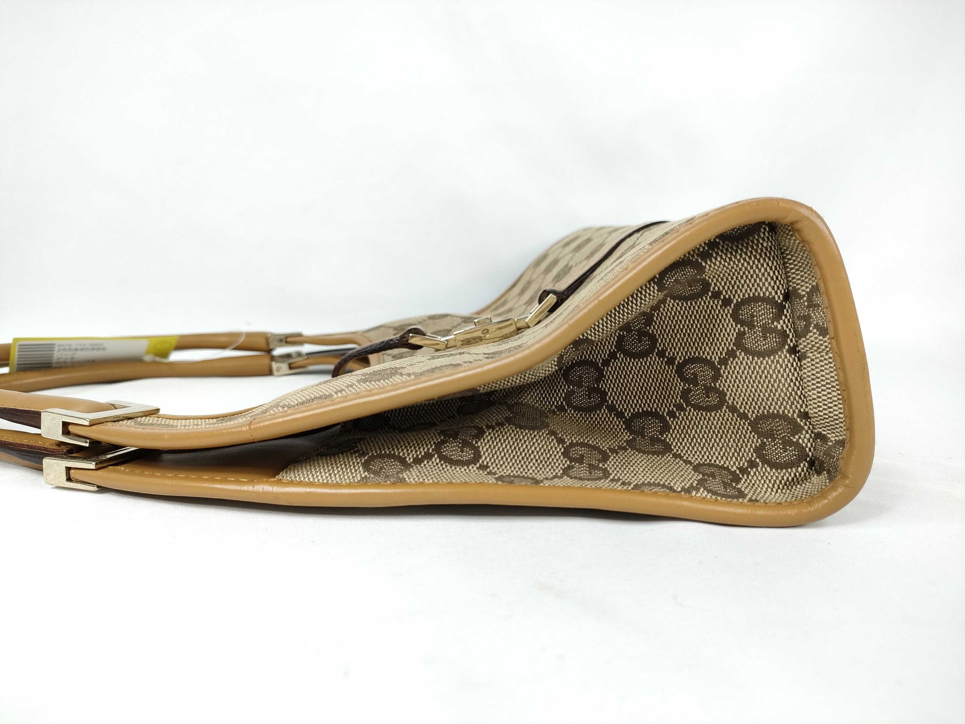 GUCCI GG Canvas Handbag 002, 1068, 2404 Beige Handbag