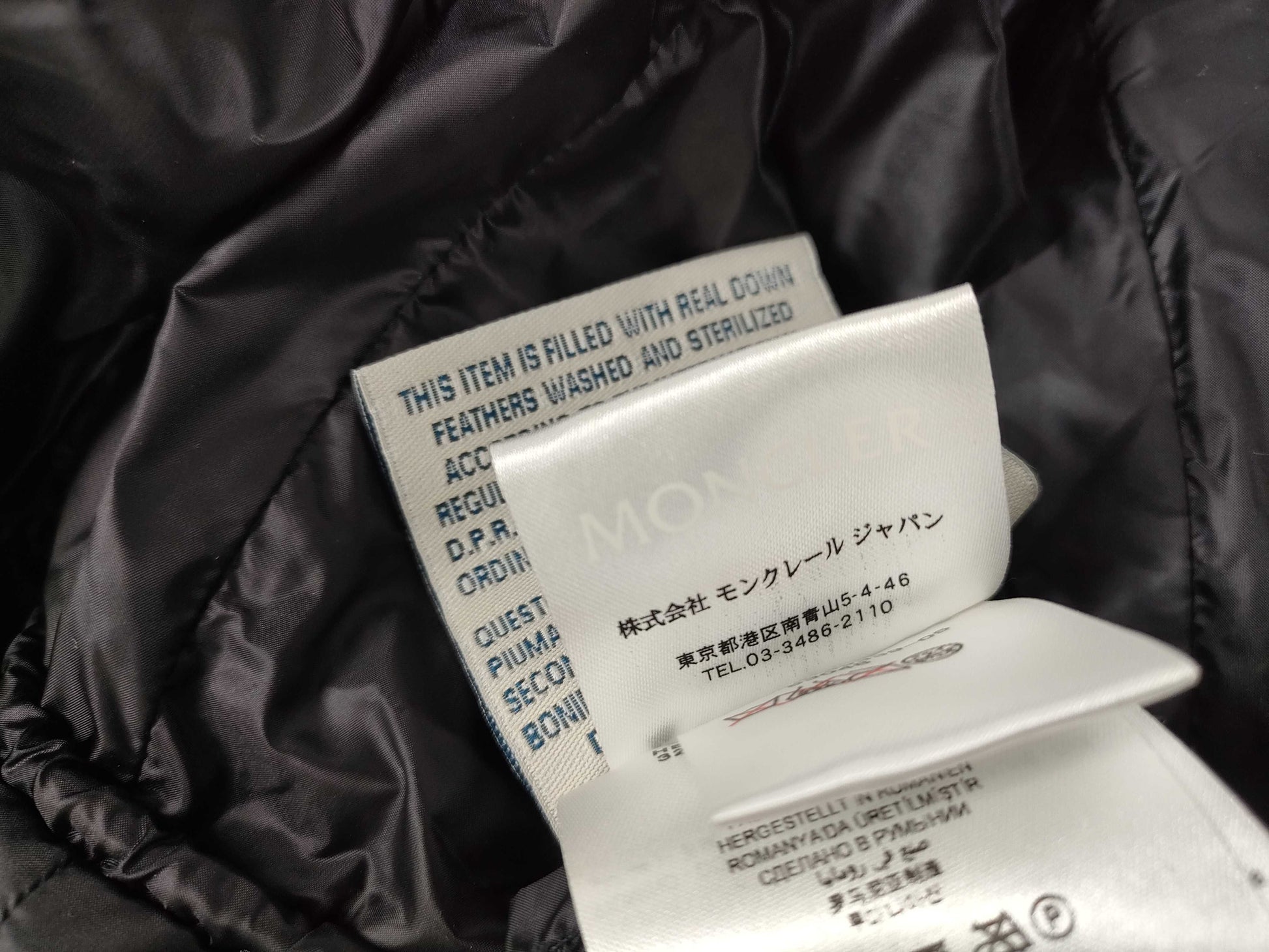 MONCLER HERMINE GIUBBOTTO coat