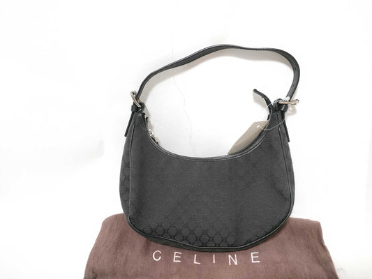 CELINE Crescent Moon One-Shoulder Handbag
