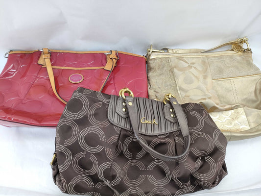 COACH Signature *3-piece tote bag