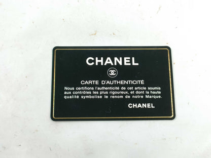 CHANEL Lambskin Push Lock Shoulder Bag