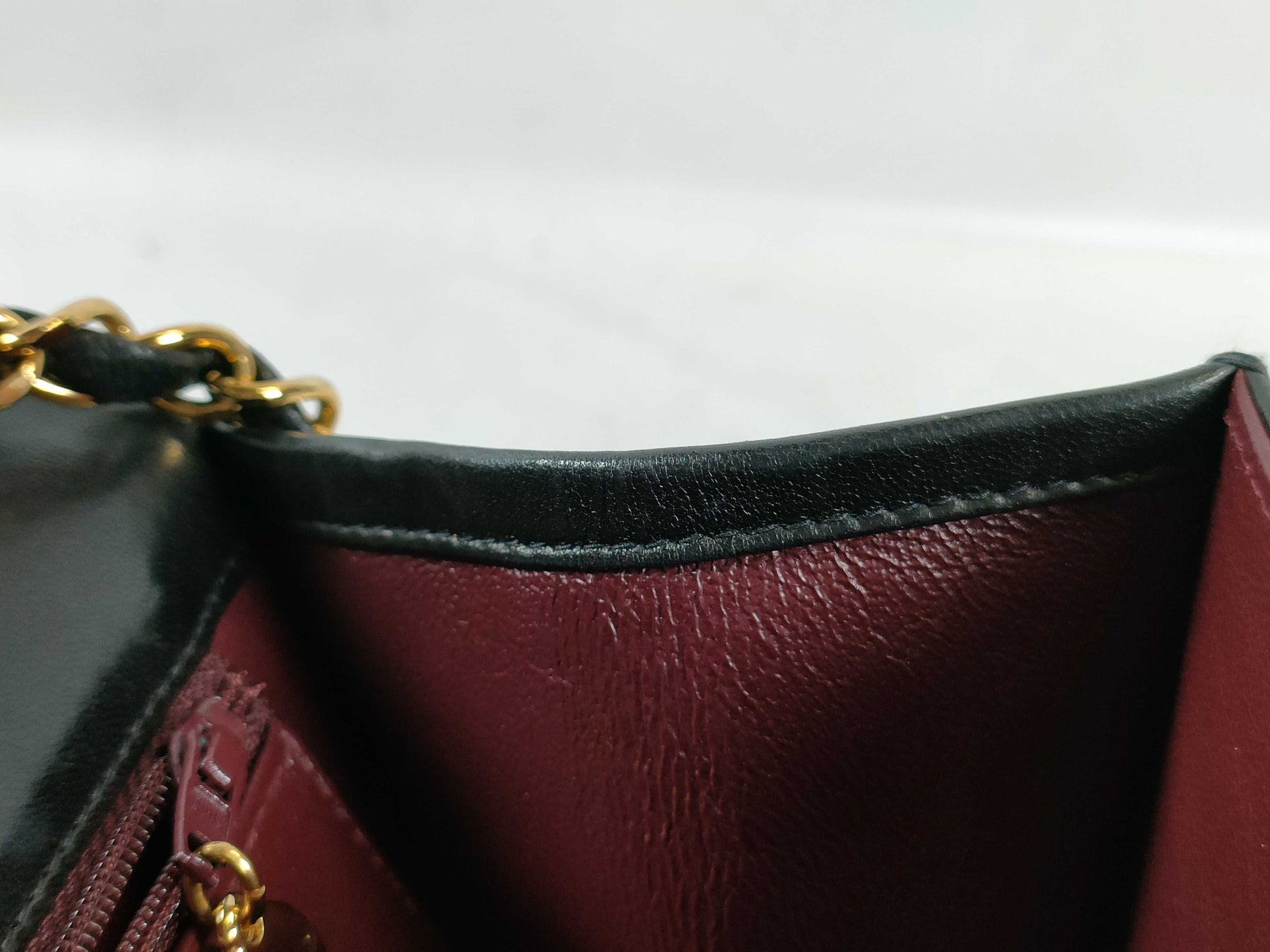 CHANEL Lambskin Push Lock Shoulder Bag