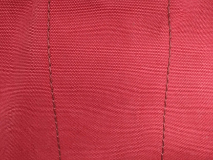 PRADA Canvas/Red/Strapless Tote Bag