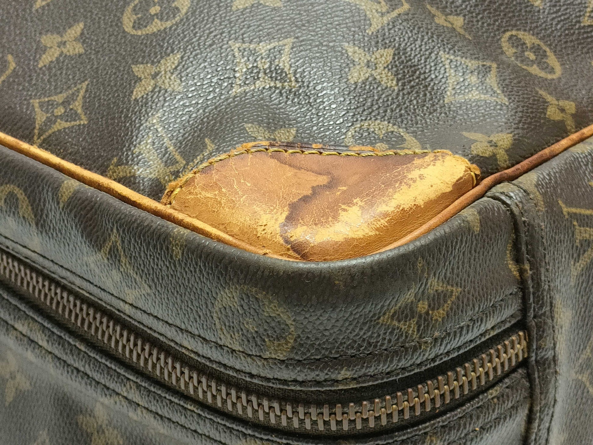 LOUIS VUITTON Monogram M41406 Sirius 50 Boston Bag