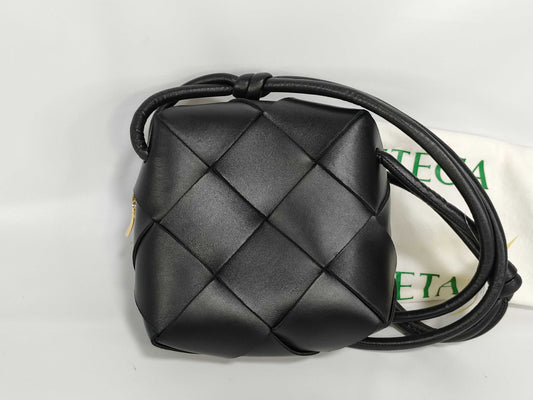 BOTTEGA VENETA Intrecciato Mini Cassette Camera Bag Shoulder Bag