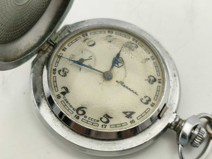 CCCP Molniya Soviet-made pocket watch