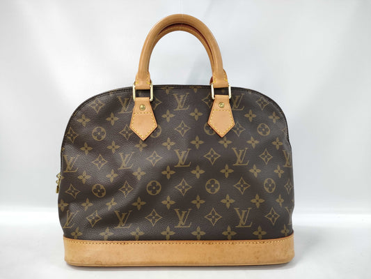 LOUIS VUITTON Monogram M40878 Alma MM Boston Bag