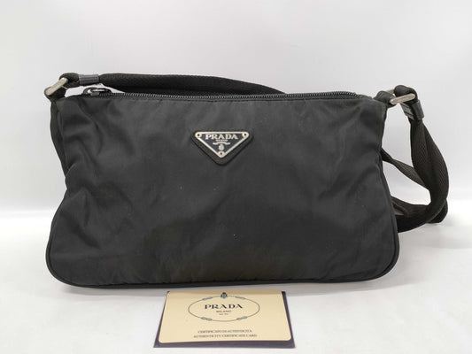 PRADA nylon shoulder pouch shoulder bag