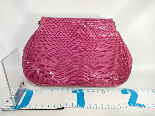 CHANEL Coco Mark No. 1 Lizard Chain Bag Shoulder Bag
