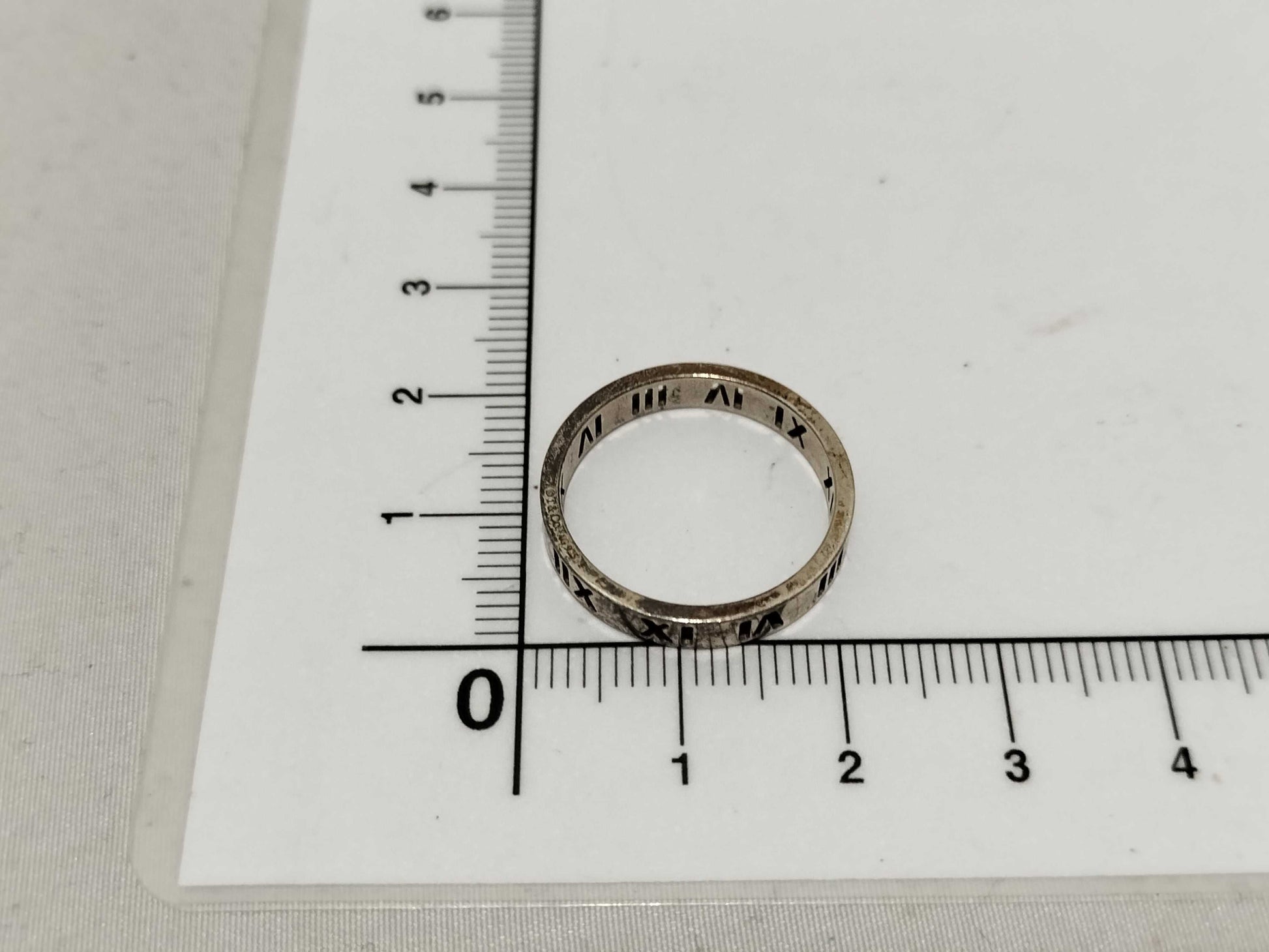 Tiffany & Co. Atlas Atlas Ring 2.3g